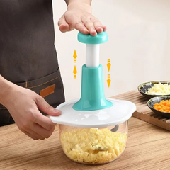 Hand Food Chopper Manual Vegetable Cutter