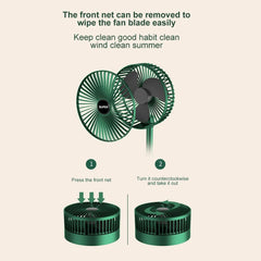 Portable fan rechargeable