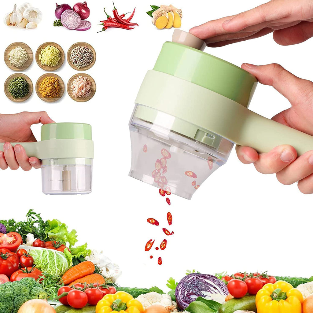 Electric Handheld Hammer Vegetable Cutter
