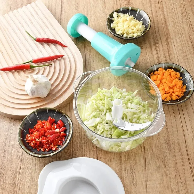 Hand Food Chopper Manual Vegetable Cutter