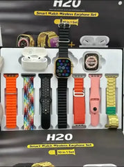 H20 Ultra Smartwatch 10 In 1 Ultra Smart Watch