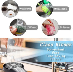 High Pressure Faucet Glass Rinser Automatic Cup Washer