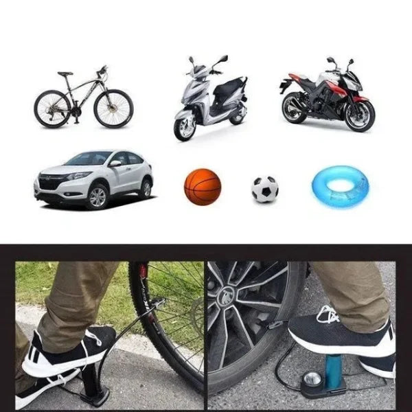Heavy Duty Foot Pump For Bike