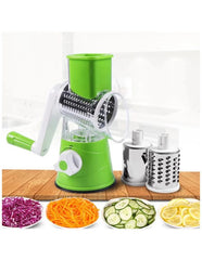 Tabletop Drum Grater Manual Vegetable Cutter & Slicer