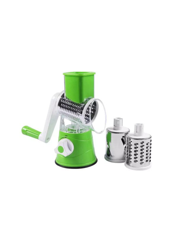 Tabletop Drum Grater Manual Vegetable Cutter & Slicer