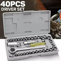Socket Wrench Set 40 Pcs Tool Kit